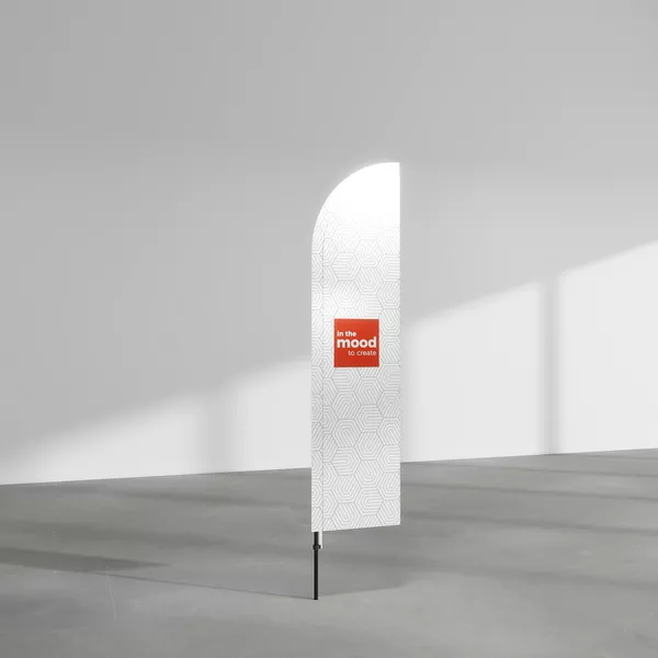 Flaga Caspia S, maszt PRO - 50x230cm