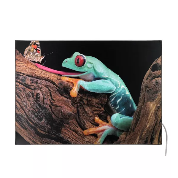 100x100cm - ścienna rama S50T, profil srebrny
