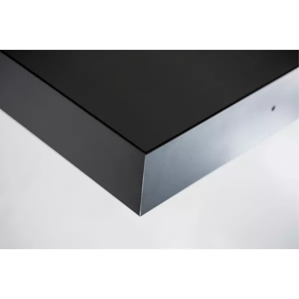 200x100cm - ścienna rama S100D, profil srebrny