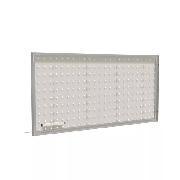 200x100cm - ścienna rama S50T podświetlenie tylne LED, profil srebrny