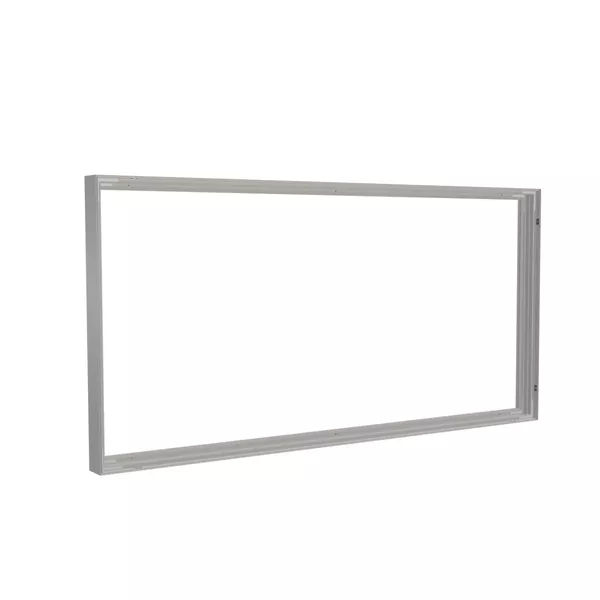 200x100cm - ścienna rama S100T, profil srebrny