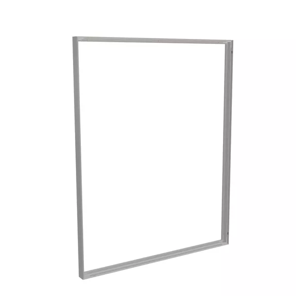 200x250cm - ścienna rama S100T, profil srebrny