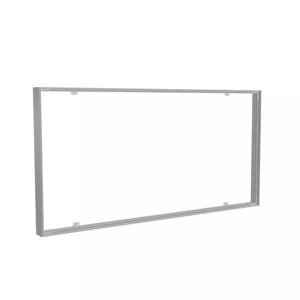 200x100cm wall frame S100D, silver profile