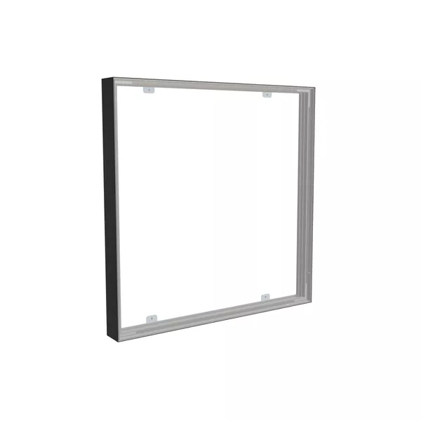 100x100cm wall frame S100D, black profile