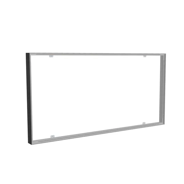 200x100cm wall frame S100D, black profile