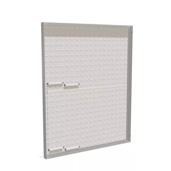 200x250cm wall frame S100T rear LED RGBW backlight, silver profile
