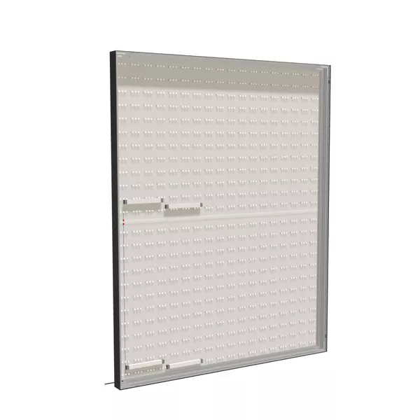 200x250cm wall frame S100T rear LED RGBW backlight, black profile