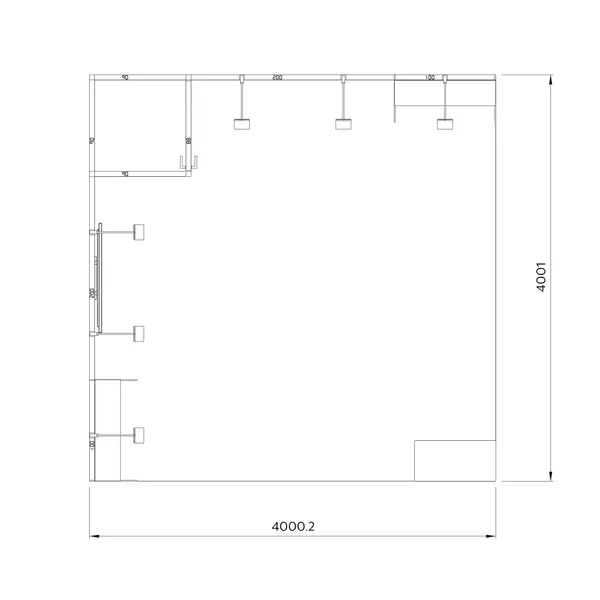 4x4cm - stoisko Modularico M50 układ L-00344M50