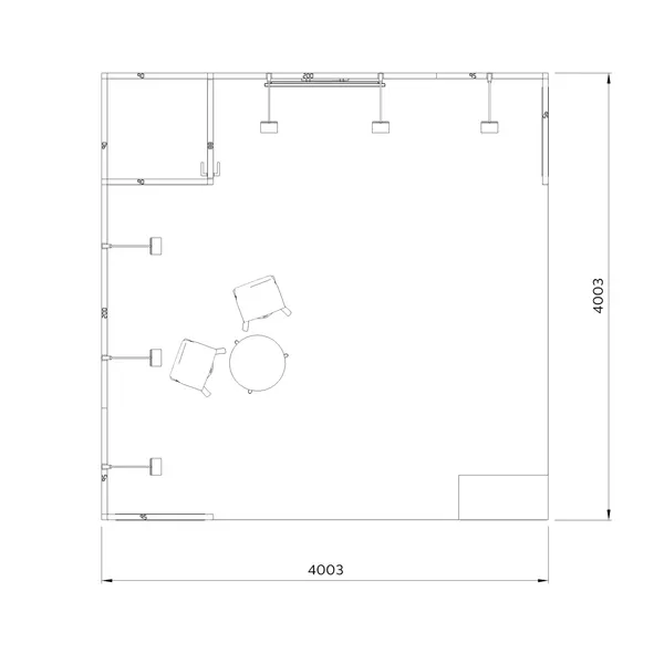 Modularico M100LED, L-Anordnung, 200x200cm [CLONE] [CLONE] [CLONE] [CLONE] [CLONE] [CLONE]