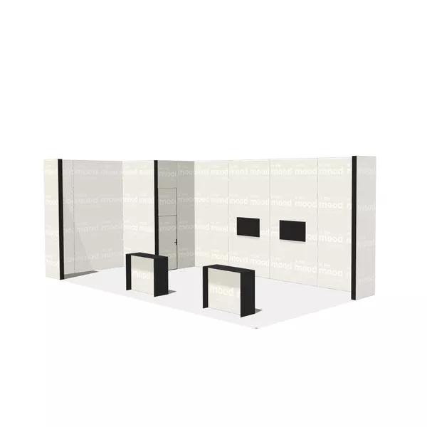 Modularico M100LED, agencement en L, 200x200cm [CLONE] [CLONE]