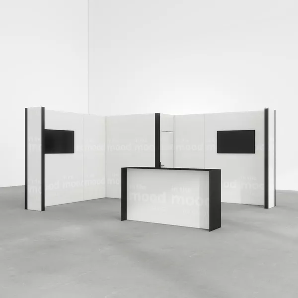 Modularico M100LED, L-Anordnung, 200x200cm [CLONE] [CLONE] [CLONE] [CLONE]
