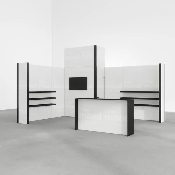 Modularico M100LED, L-Anordnung, 200x200cm [CLONE] [CLONE] [CLONE] [CLONE] [CLONE]