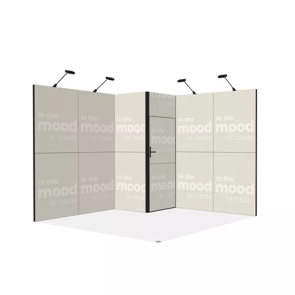 Modularico M100LED, agencement en L, 200x200cm [CLONE] [CLONE] [CLONE]