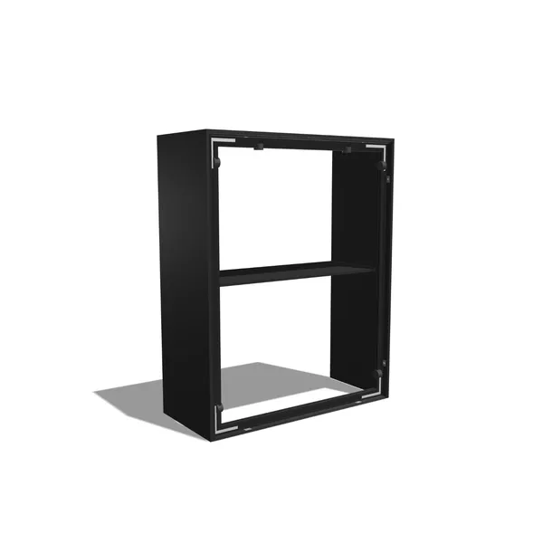 80x100cm - lada Modularico M50, czarna