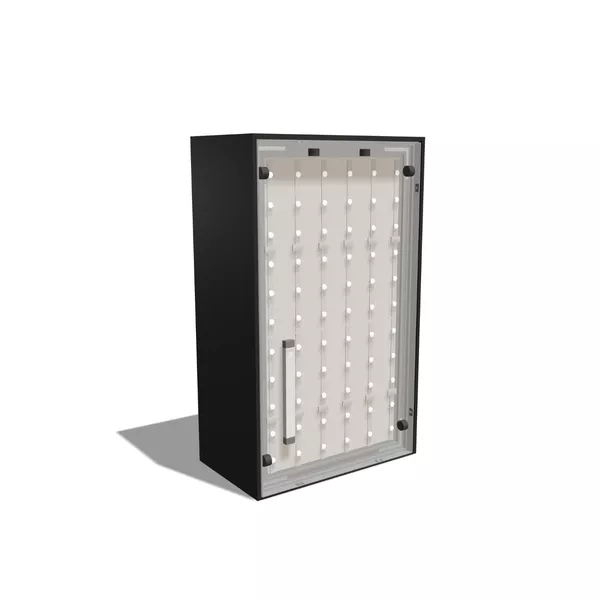 60x100cm - lada Modularico M50LED, czarna