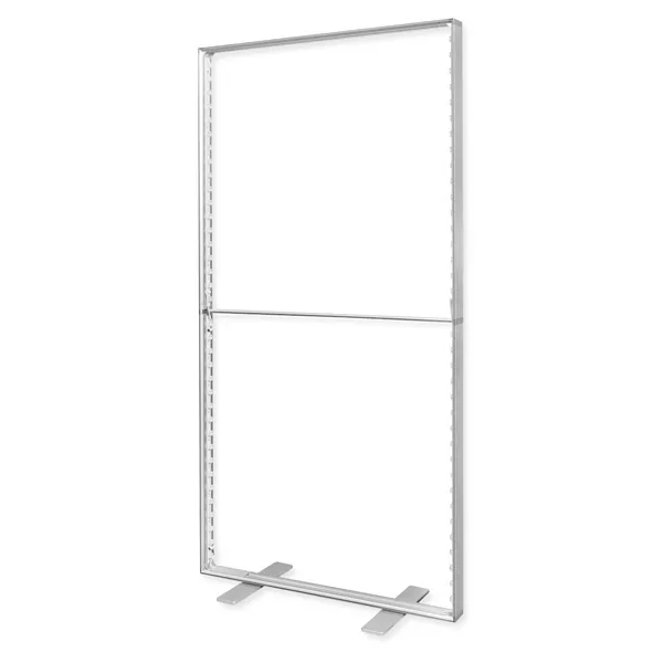 5x4m h2,5m - stoisko Modularico MGO LED srebrne układ W-00854H25MGOS