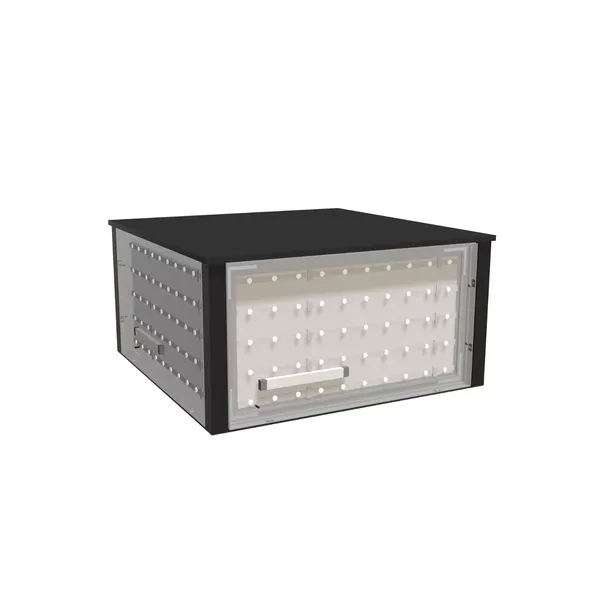 130x130x70cm - Podium-Regal, 4x Smart Frame S50T LED [CLONE] [CLONE]