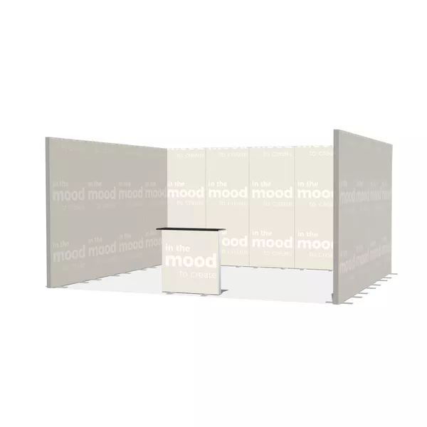 Modularico GO Led, Layout L, 200x200x200 cm [CLONE] [CLONE] [CLONE]