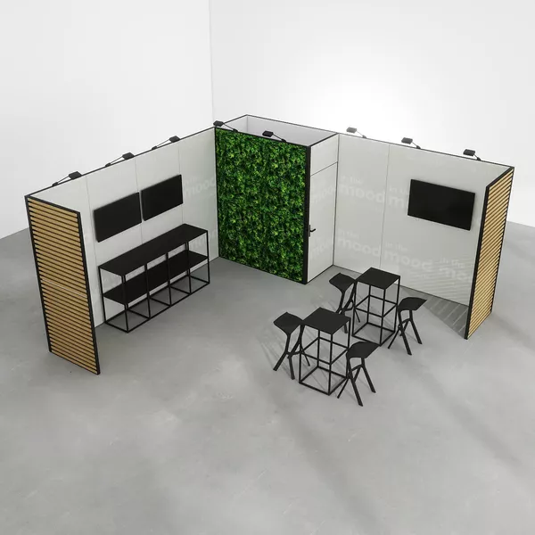 Modularico M100LED, L-Anordnung, 200x200cm [CLONE] [CLONE] [CLONE] [CLONE] [CLONE] [CLONE] [CLONE] [CLONE]