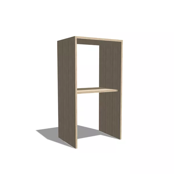 50x100cm - obudowa lady Modularico Easy 50, płyta meblowa Dąb