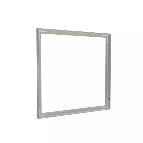100x100cm - ścienna rama S50T, profil srebrny