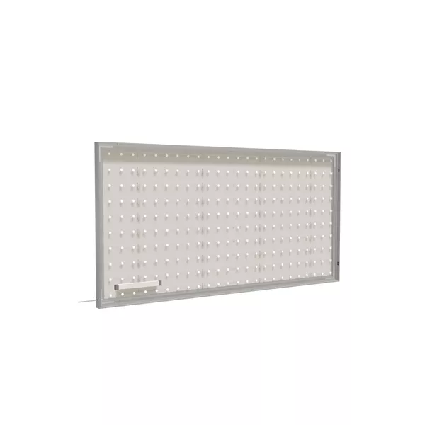 200x100cm - ścienna rama S50T podświetlenie tylne LED, profil srebrny