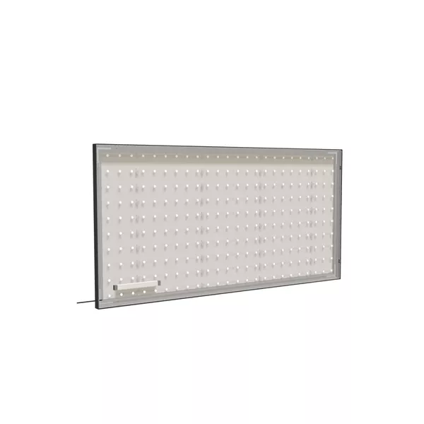 200x100cm - ścienna rama S50T podświetlenie tylne LED, profil czarny