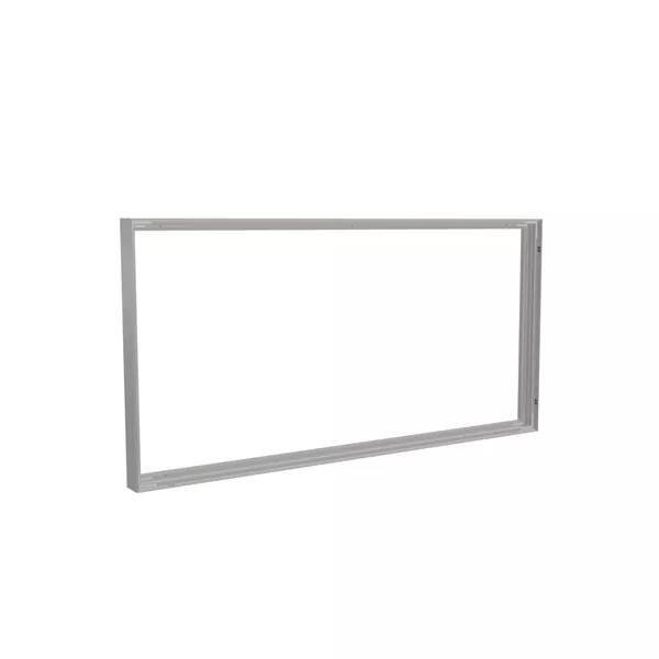 200x100cm - ścienna rama S100T, profil srebrny