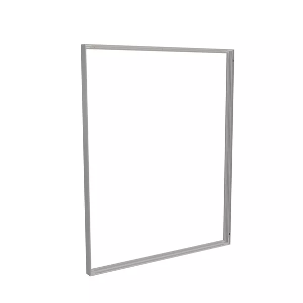 200x250cm - ścienna rama S100T, profil srebrny