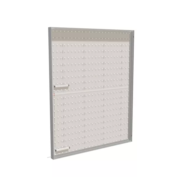 200x250cm - ścienna rama S100T podświetlenie tylne LED, profil srebrny