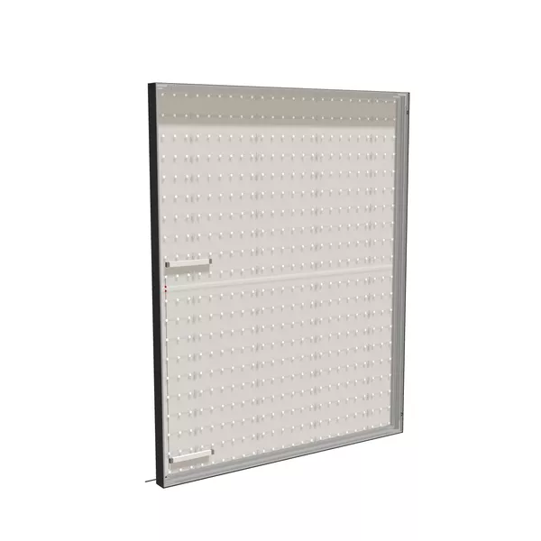 200x250cm - ścienna rama S100T podświetlenie tylne LED, profil czarny