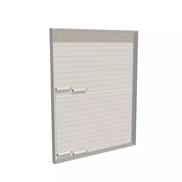 200x250cm - ścienna rama S100T podświetlenie tylne LED RGBW, profil srebrny