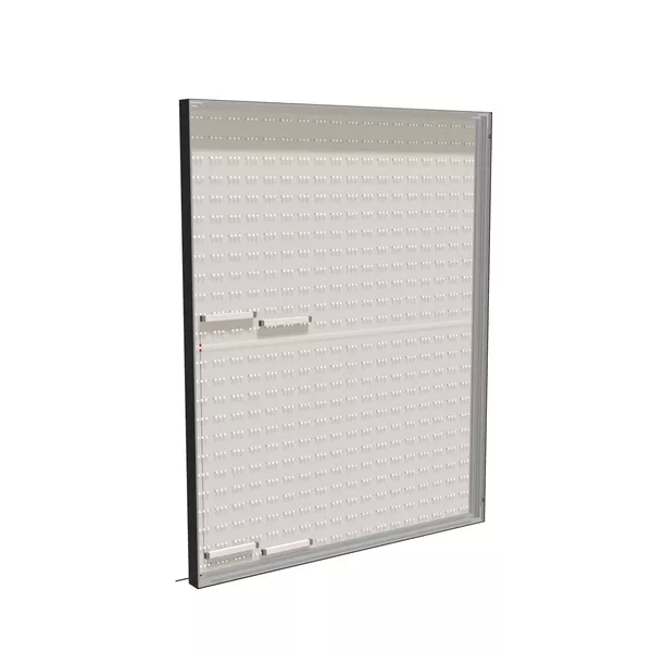 200x250cm - ścienna rama S100T podświetlenie tylne LED RGBW, profil czarny