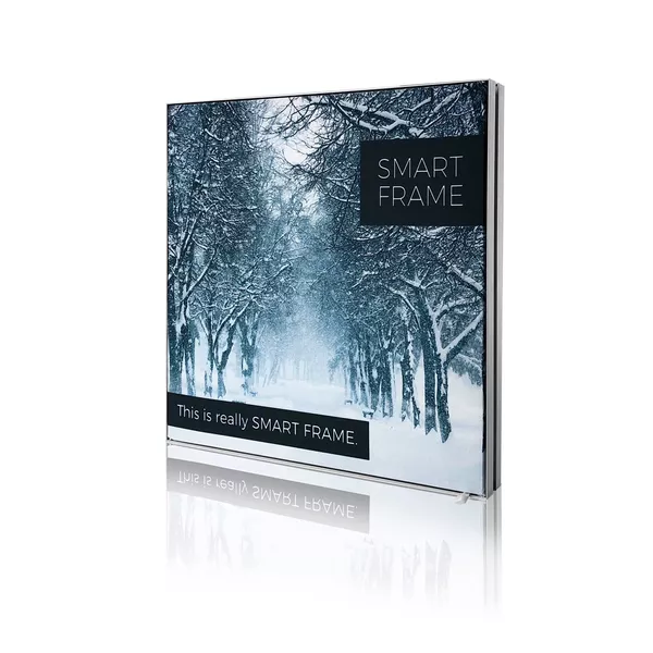 100x100cm - stojąca rama S50D, profil czarny