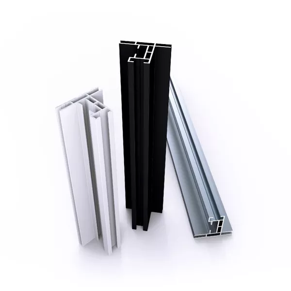 100x100cm - stojąca rama S50D, profil czarny