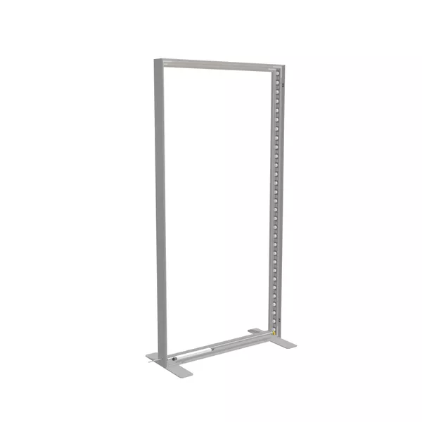 100x200cm - stojąca rama S100T, podświetlenie krawędziowe LED, stopy standard, profil srebrny