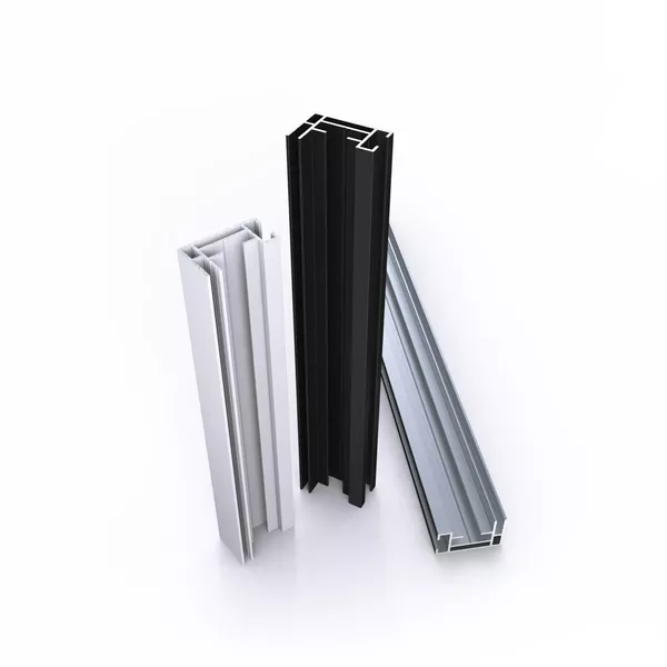 200x100cm - rama Outdoor S25, profil srebrny, blokady tkaniny