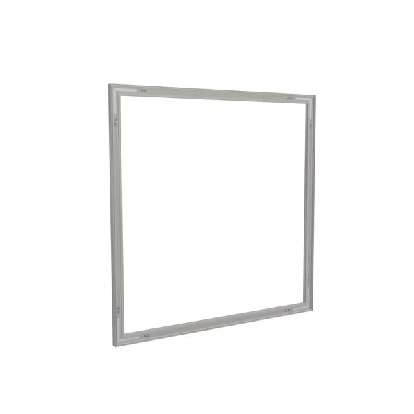 100x100cm - rama Outdoor S25, profil srebrny, blokady tkaniny