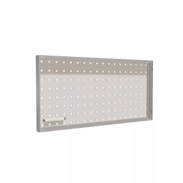 200x100cm - rama Outdoor S100T podświetlenie tylne LED, profil srebrny, blokada tkaniny
