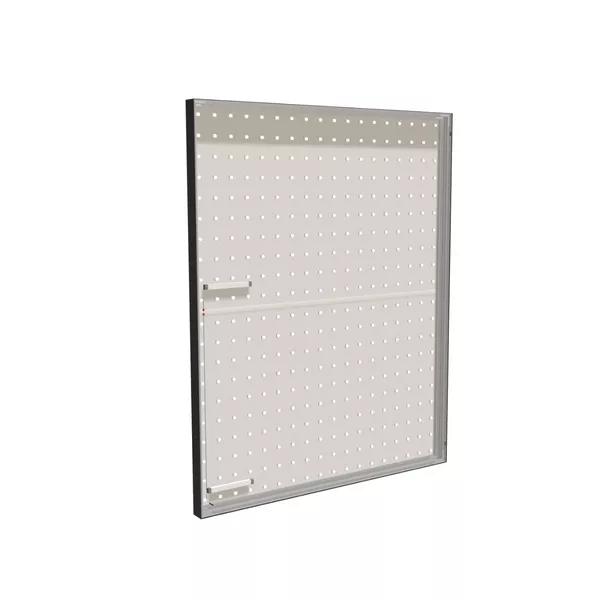 200x250cm - rama Outdoor S100T podświetlenie tylne LED, profil czarny, blokada tkaniny