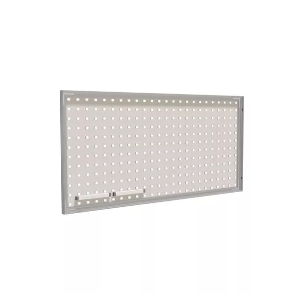 200x100cm - rama Outdoor S50T podświetlenie tylne LED, profil srebrny, blokada tkaniny