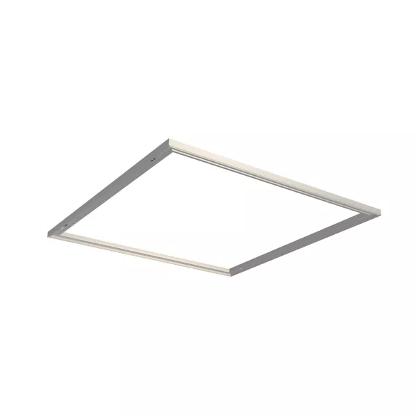 100x100cm - sufitowa rama S25, profil srebrny