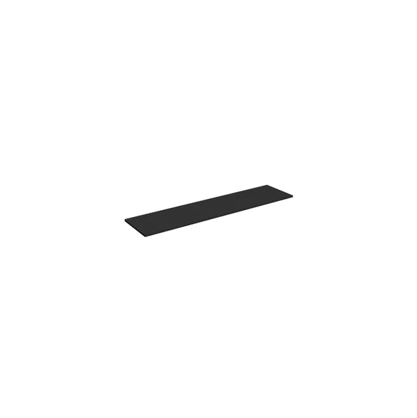 100x25cm - Półka HPL do regału Faro, kolor czarny