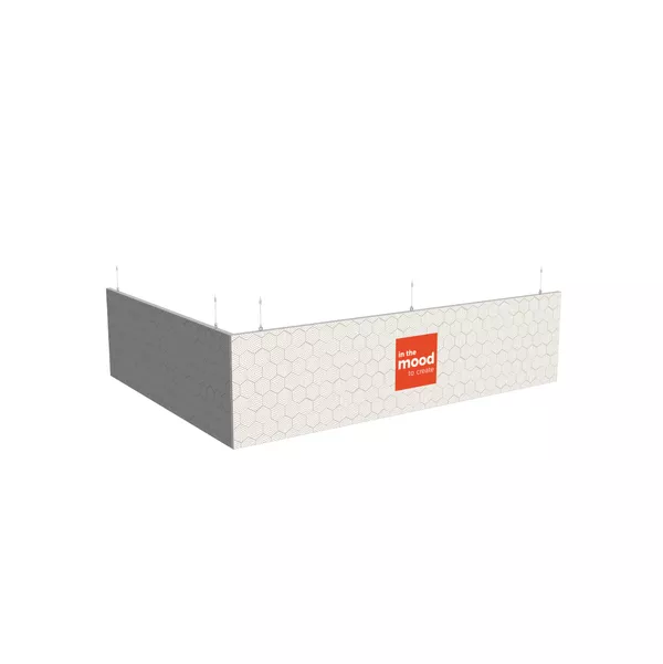 100x100cm - Freestanding S100 LED SEG Frame, silver [CLONE] [CLONE] [CLONE] [CLONE] [CLONE]