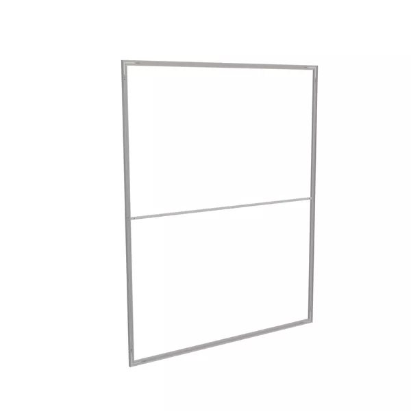 Cadre Murale S25 200x250 cm, Profil Argent