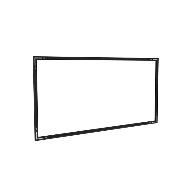 Wall Frame S25 200x100 cm, Black Profile