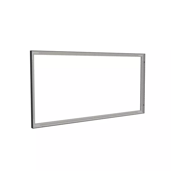 Wall Frame S50T 200x100 cm, Black Profile