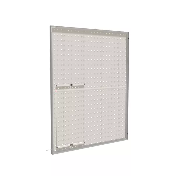 200x250cm - ścienna rama S50T LED, profil srebrny