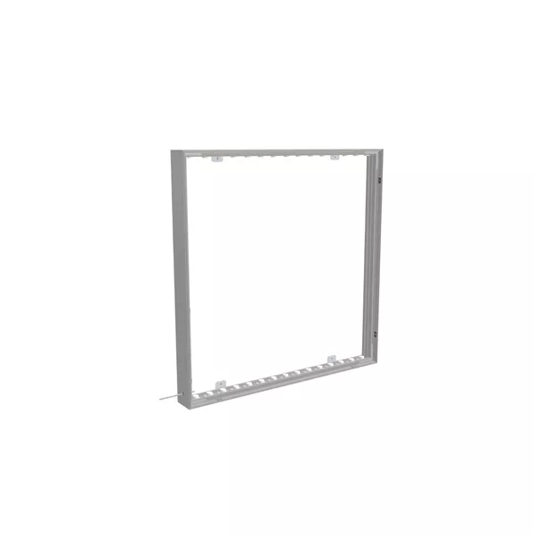 100x100cm - Freestanding S100 LED SEG Frame, silver [CLONE]