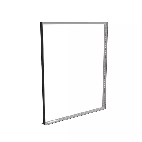 100x100cm - Freestanding S100 LED SEG Frame, silver [CLONE] [CLONE] [CLONE] [CLONE] [CLONE] [CLONE] [CLONE] [CLONE]